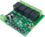  SmartWise 5V-32V négy áramkörös, WiFi-s NO/NC okosrelé (SMW-REL-532V-4)