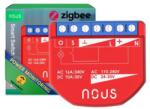  Nous B2Z okos Tuya Zigbee mini fogyasztásmérõs kapcsolórelé modul, kapcsolóbemenettel, 1 áramkörös (NOU-REL-B2Z-1PM-TUYA-ZB) - smart-otthon