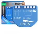  Nous B1T okos Wi-Fi-s 1 áramkörös mini kapcsolórelé modul (Tasmota firmware, Matter kompatibilis) (NOU-REL-B1T-1) - smart-otthon