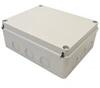 Tracon Elektronikai doboz, világos szürke, teli fedéllel 250×200×90, IP67 MED25209 Tracon (25209)
