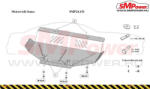 SM Power Subaru Forester 3 2008 - 2013 - Motorvédő lemez - SMP24.151 (10729T)