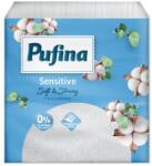 PUFINA Szalvéta, 1/4 hajtogatott, 1 rétegű, 24x24 cm, 90 db, PUFINA Sensitive (PP20856) - kellekanyagonline