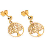 Heratis Forever Arany stekkeres fülbevaló Életfa, 14K IZ24525L