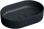 Omnires Ovo M+ 55x36 cm matt black lava (OVOUNBLV)