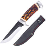 TifanTEX Cuțit de vânătoare Kandar, imitație corn de cerb (Cuțit de) (4180E6)