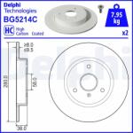 DELPHI féktárcsa DELPHI BG5214C (BG5214C)