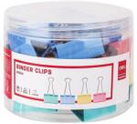 Deli Binder csipesz DELI 41 mm színes 24 darabos (DEL08552) - fotoland