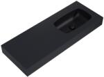 Elita Dimple 121x46 cm right matt black (RE041202027160)