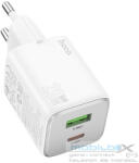 hoco. charger USB A + Type C PD QC 3A 20W N41 white