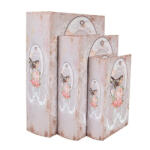 Clayre & Eef Madaras fadobozszett 3 részes, 27X22x7/22x17x6/17x12x4cm (65689)