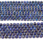  Lapis Lazuli Cub Fatetat 6, 8 mm - Cristalul Întelepciunii si Lumiarii Spirituale - Margele pentru Bijuterii
