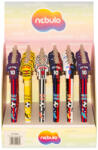Nebulo Zseléstoll radírozható, nyomógombos, mezek, 36 db/display Nebulo (61035) - irodaszerpiac