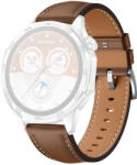 RMPACK Huawei Watch GT 5 46mm Bőrszíj Pótszíj Elegant Style Barna