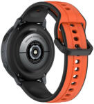RMPACK Huawei Watch GT 5 46mm Pótszíj Óraszíj Szilikon DUAL Color Style Narancssárga+Fekete