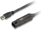 ATEN (UE3310) 10m fekete USB-A 3.1 Gen1 hosszabbító kábel