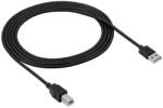 Akyga USB / USB-B kábel 1.8m fekete Akyga (AK-USB-04)