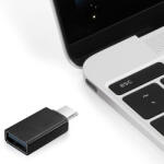 Gembird USB-C / USB adapter fekete Gembird (A-USB2-CMAF-01)