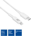 ACT USB-C / Lightning MFi kábel 1m fehér ACT (AC3014)