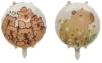 Balloons4party Balon folie rotund Capybara 2 fete 45 cm - articole-petreceri - 9,99 RON