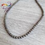 Kristály Jóga Shop Pirit 4 mm-es ásvány nyaklánc