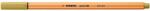 STABILO Tűfilc, 0, 4 mm, STABILO "Point 88", khaki (TST88661) - papiruniverzum