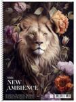 Shkolyaryk Publishing House Spirálfüzet, A4+, vonalas, 80 lap, SHKOLYARYK "The New Ambience", vegyes (SB806519L) - papiruniverzum
