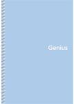 Shkolyaryk Publishing House Spirálfüzet, A5, kockás, 80 lap, PP borító, SHKOLYARYK "Genius Pastel", vegyes (SB806804K) - papiruniverzum