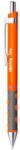 rOtring Golyóstoll, 0, 8 mm, nyomógombos, neonnarancs tolltest, rOtring "Tikky", kék (R2205269) - papiruniverzum