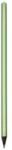 Art Crystella Ceruza, metál zöld, peridot zöld SWAROVSKI® kristállyal, 14 cm, ART CRYSTELLA® (TSWC409) - papiruniverzum