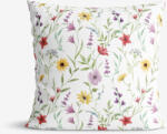 Goldea dekoratív párnahuzat - színes tavaszi virágok 50 x 50 cm