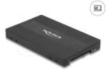 Delock Átalakító M. 2 kulcs M NVMe SSD - U. 2 vagy M. 2 kulcs B SATA SSD - SATA - eszközmentes (64301) (64301)