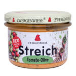 ZWERGENWIESE Pate vegetal cu tomate si masline, 180 g