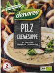 Dennree Supa crema de ciuperci, la plic, 50 g