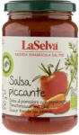 LaSelva Sos de rosii Salsa Picante cu chili, 340 g