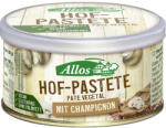 Allos Pate vegetal bio cu ciuperci champinion, fara gluten, 125 g