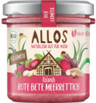 Allos Crema tartinabila de sfecla rosie si hrean fara gluten, 135 g