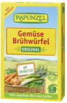 RAPUNZEL Cuburi de supa de legume bio original, 84 g