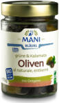 Mani Mix de masline verzi si Kalamata cu oregano raw vegan, 175 g