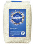 Davert Orez cu bob rotund alb pentru lapte, 500 g