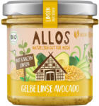 Allos Crema tartinabila cu linte galbena si avocado, fara gluten, 140 g