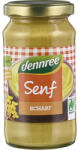 dennree Mustar bio picant, 200 ml