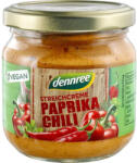 dennree Pate vegetal bio cu ardei si chili, 180 g