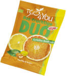 Bio4You Bomboabe bio duo cu portocala si lamaie, 75 g