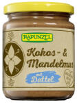 RAPUNZEL Crema bio cu cocos, migdale si curmale, 250 g