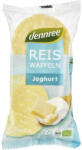 dennree Rondele din orez expandat cu crema de iaurt, 100 g