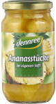Dennree Bucati de ananas in suc propriu, 350 g