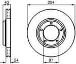 Bosch Disc frana BOSCH 0 986 478 663 (0 986 478 663)