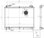 MTR Radiator, racire motor MTR 13054706 (13054706) - fixbox
