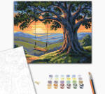 Alkotásutca Hintapalánta - Számfestő készlet kereten 40x50