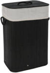 Koopman International Cos rufe Koopman, bambus, 40x30x60 cm, negru (KO-HX9100510)